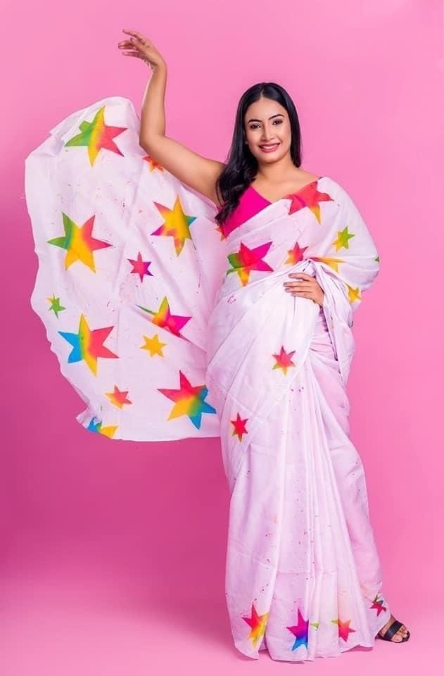 VK 4057 Digital Printed Imported Cotton Sarees Wholesale Clothing Suppliers In India